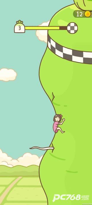 豆腐女孩爬萝卜