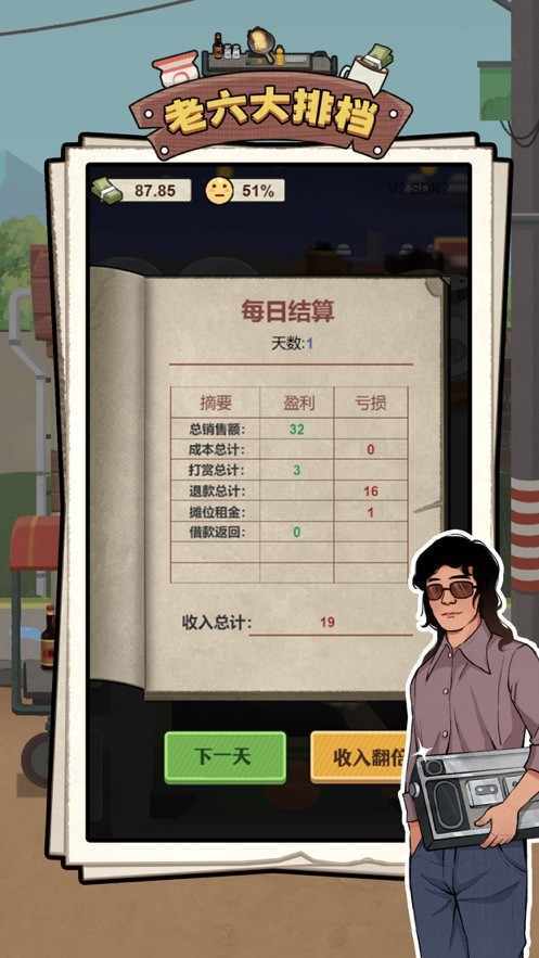 老六大排档无广告