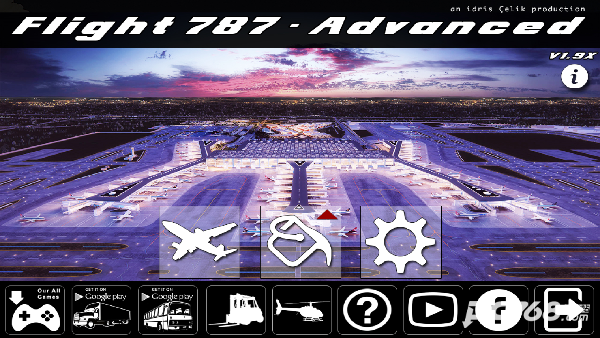 模拟飞行787
