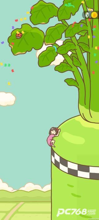 豆腐女孩爬萝卜